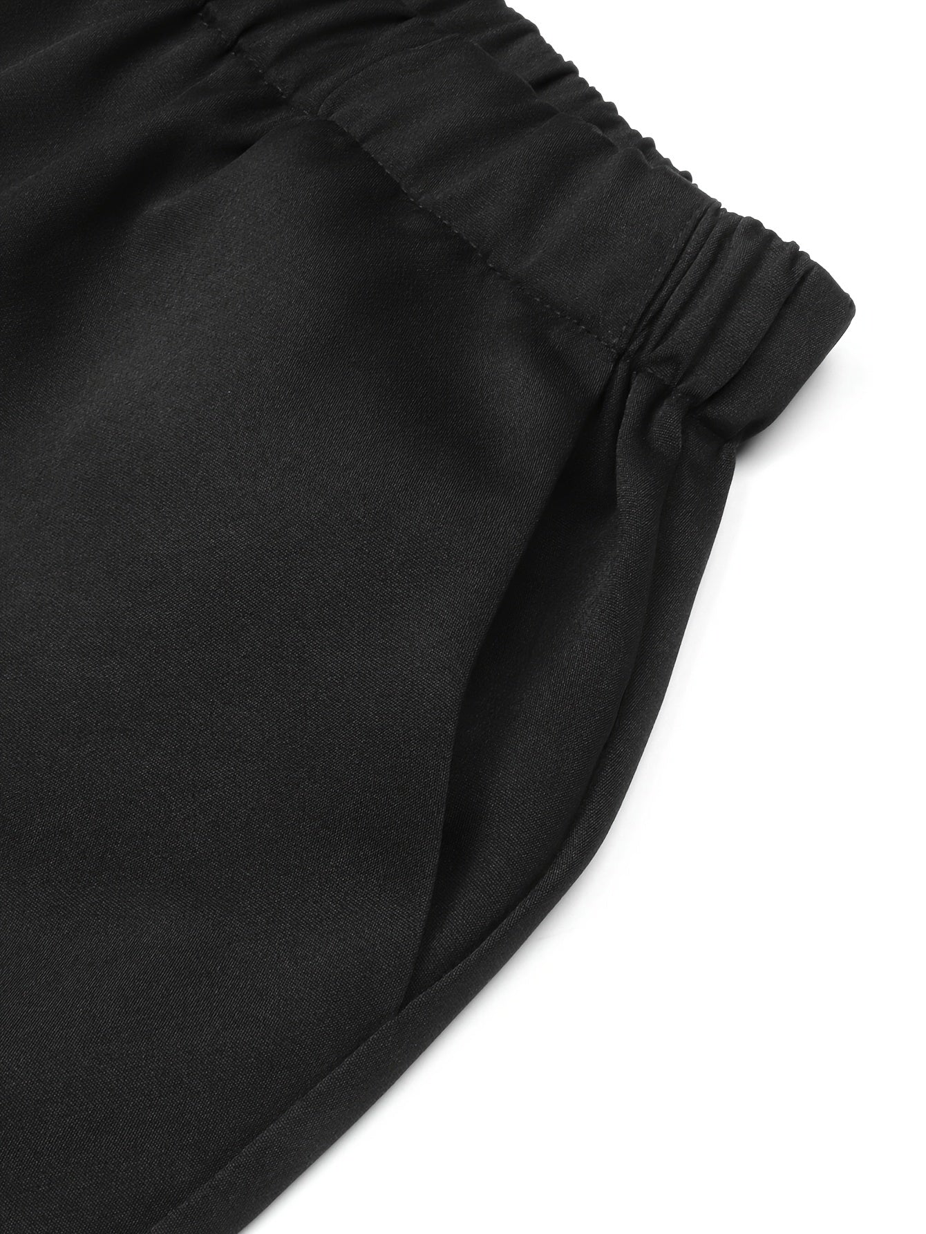 V-Neck Button Up Long Sleeve Top And Pants Set Fake Buttons