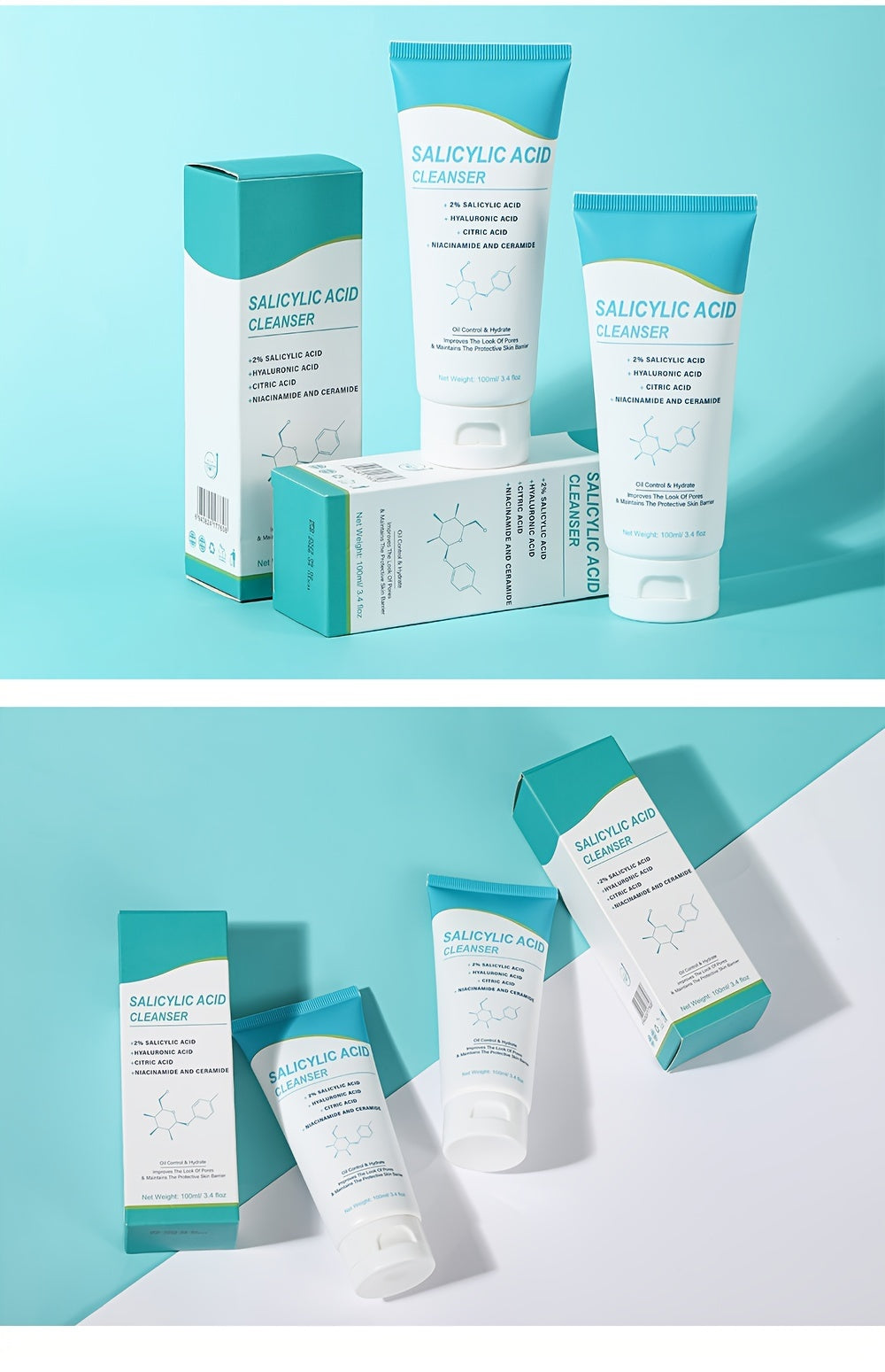 Irev Salicylic Acid Cleanser for Deep Cleansing and Hydration