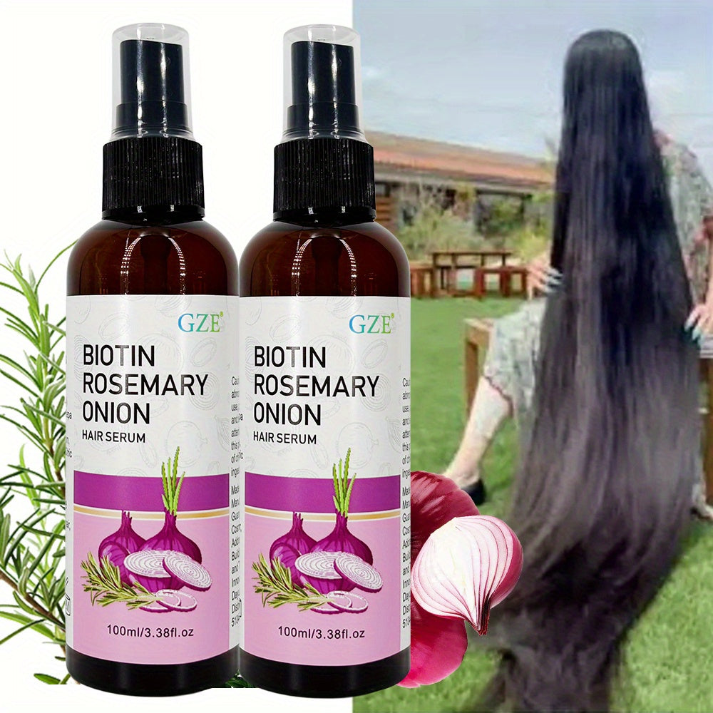 GZE Biotin Rosemary Onion Hair Serum For Damaged Hair