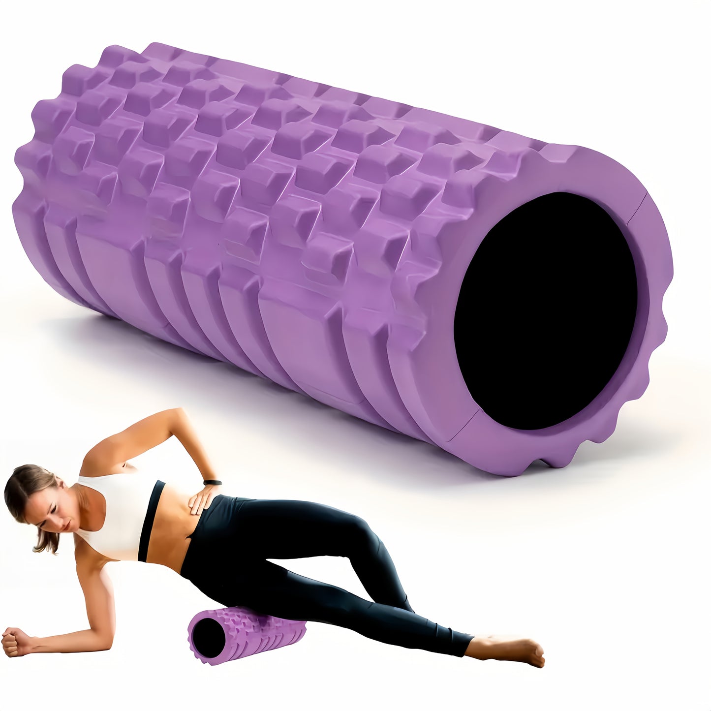 EVA Foam Roller for Deep Tissue Massage and Flexibility Improvement