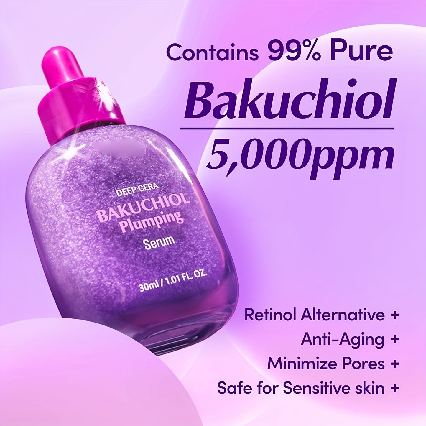 Bakuchiol Plumping Serum Intensive Moisturizing And Firming