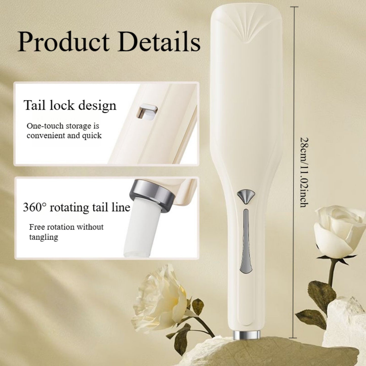 Deep U Shaped Curling Iron for Beautiful Curly Hairstyles