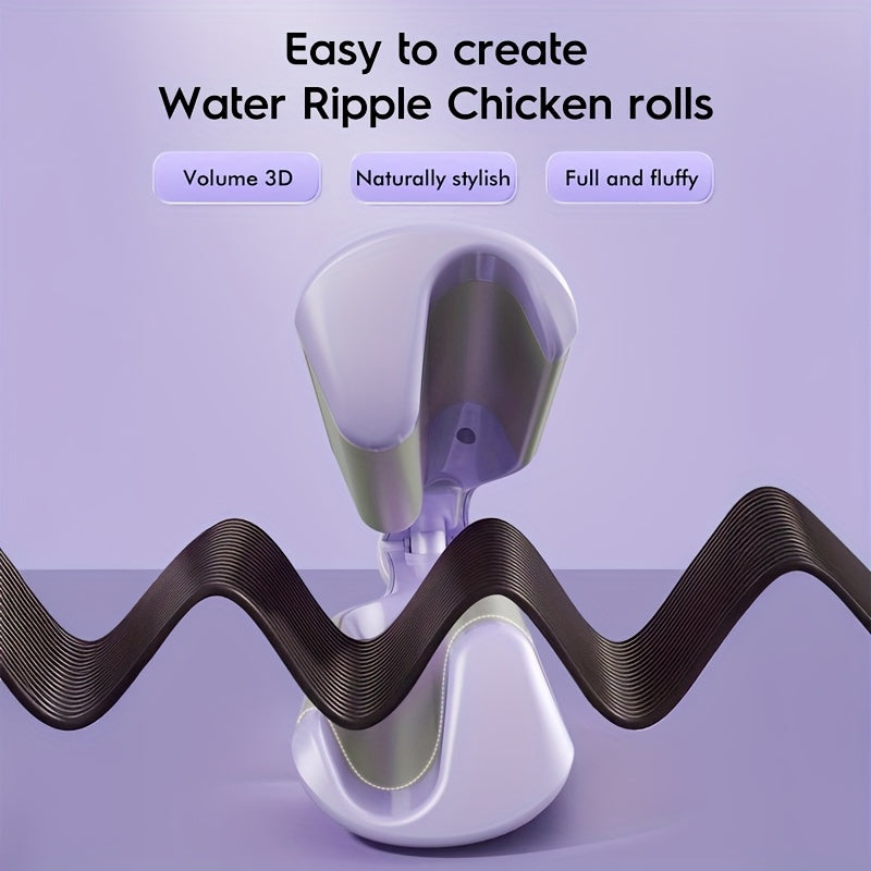 Deep V Curling Iron For Women M Wave Styler AntiScald