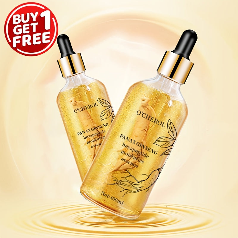 Ginseng Hexapeptide Essence Moisturizing Facial Serum Drops