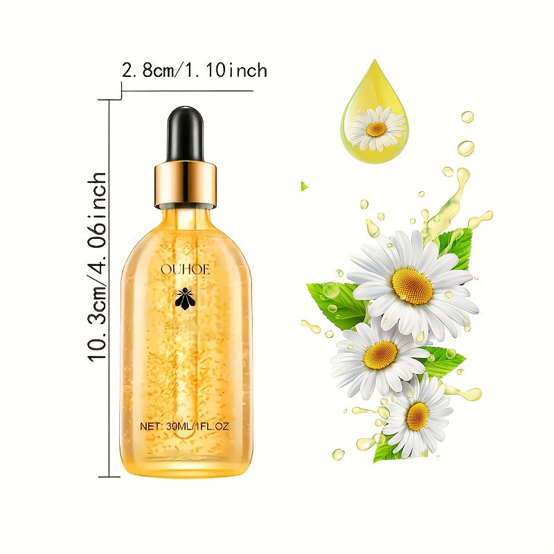 5pcs Honey Firming Oil, 1.05fl.oz - Moisturizes and Firm Waist, Hips and Thighs | Hypoallergenic, Fragrance-Free, Contains Chamomile, Ginger, Vitamin E and Glycerin, Suitable for All Skin Types