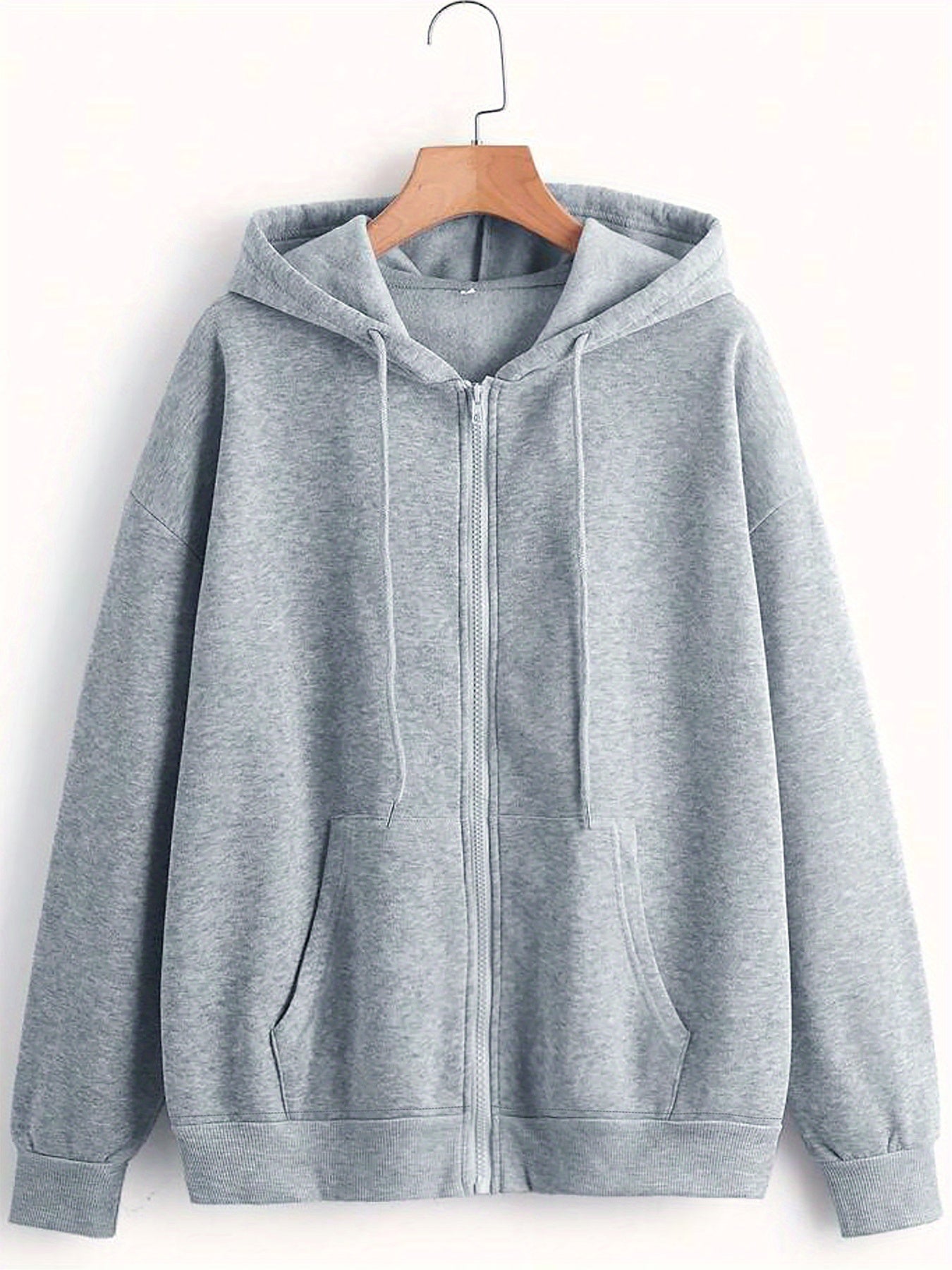 Pink Queen Graphic Hoodie Zipper Jacket Rhinestone Letters