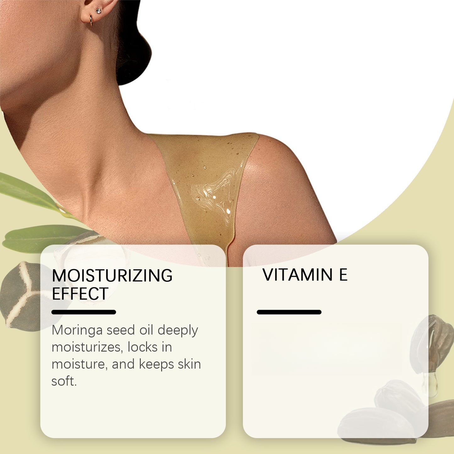 2pcs Light Beige Tightening Massage Care Oil, Rich in Jojoba Seed Oil, Moringa Seed Oil, Collagen, Vitamin E, and Rosemary Leaf Oil, Gently Moisturizes and Tightens The Light Beige, Refreshing and Non Greasy. It Is A Body Mas