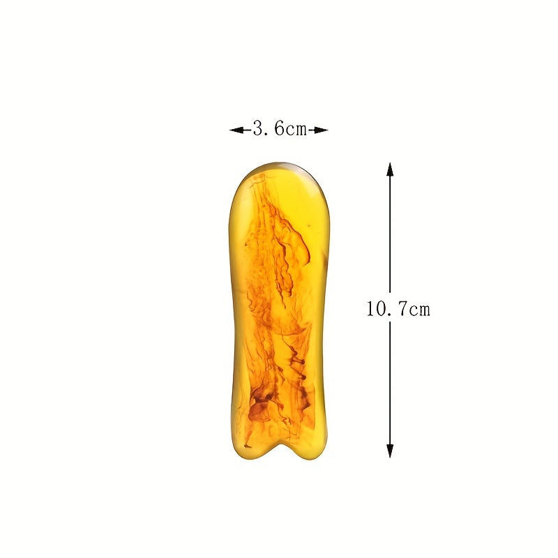 Natural Resin Gua Sha Set 7 Pieces for Face and Body