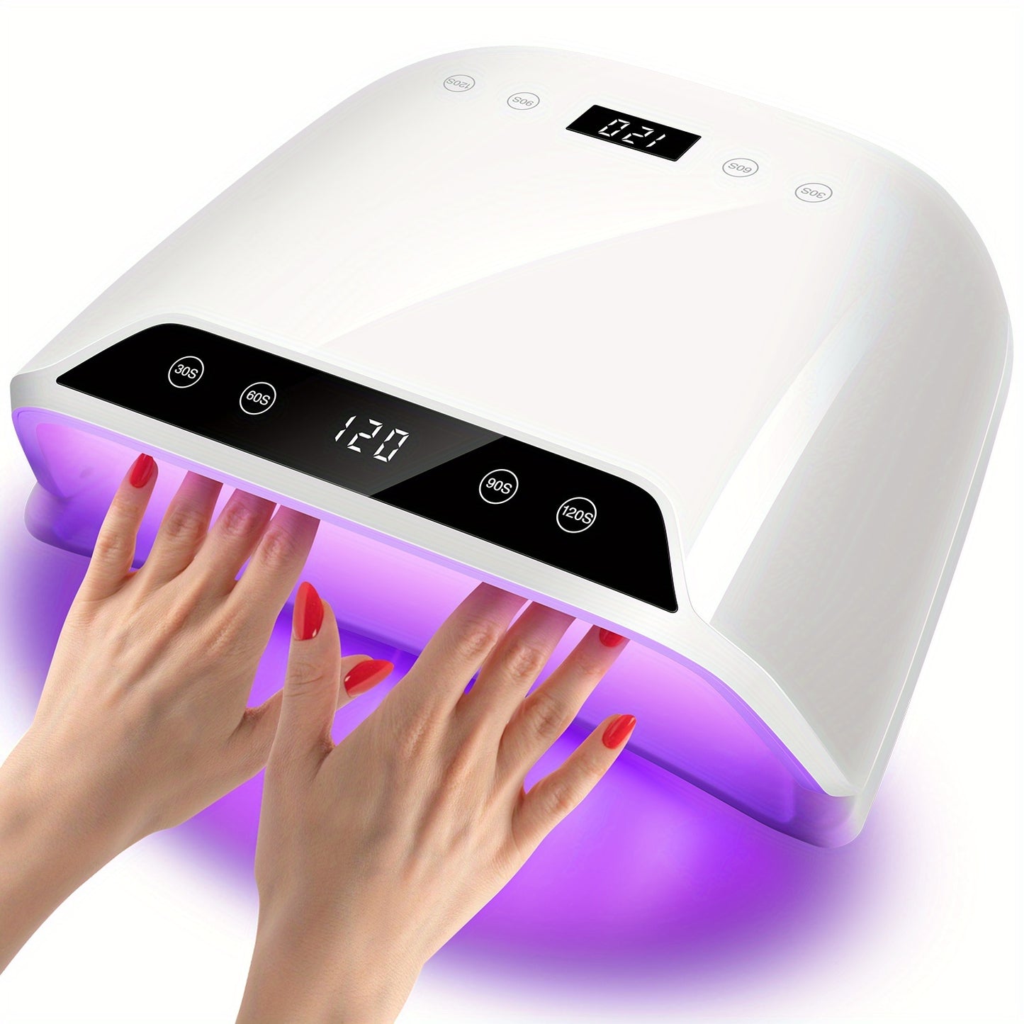 Professional LED Nail Lamp with Timers for Quick Curing