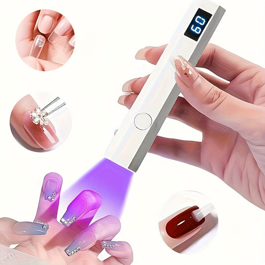 DIY Mini Handheld Nail Lamp for Portable Gel Curing