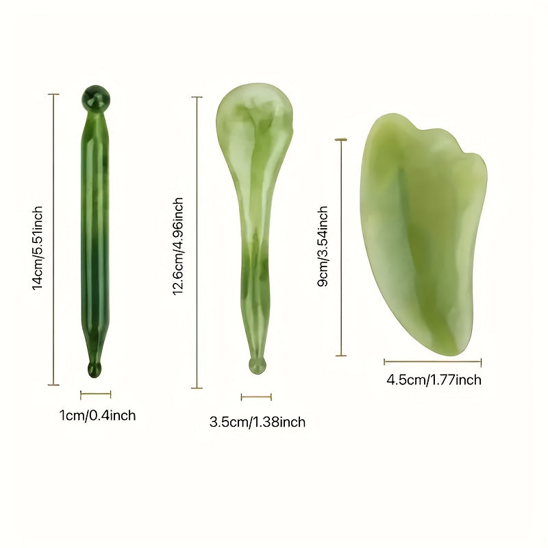 Natural Resin Gua Sha Set for Relaxation and Stress Relief