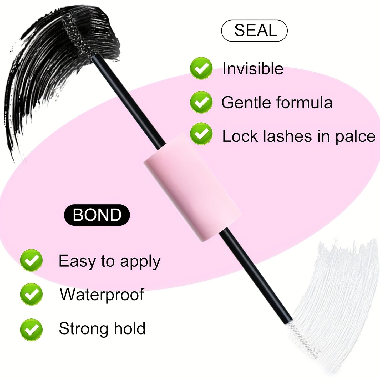 Waterproof Eyelash Adhesive & Sealant for Extensions -