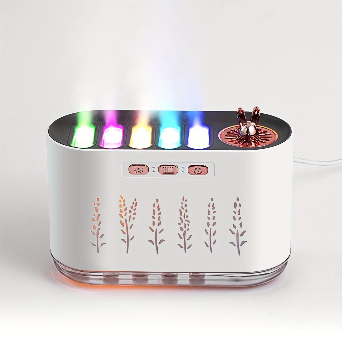 USB Rechargeable Aromatherapy Humidifier With Five Modes