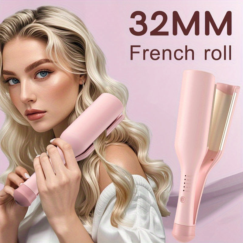 Deep V Curling Iron For Women M Wave Styler AntiScald