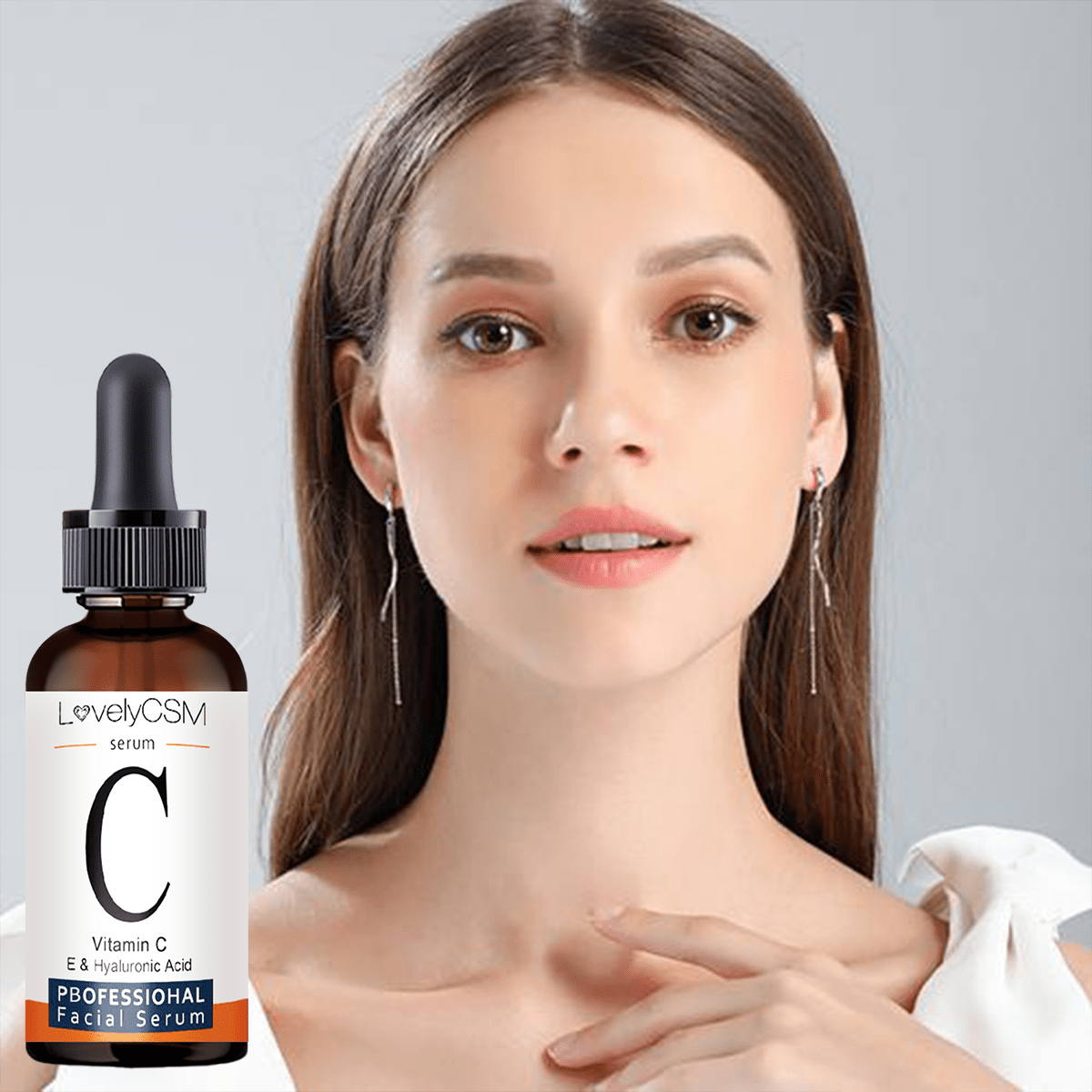 Vitamin C Hyaluronic Serum Brightening Hydration Radiance