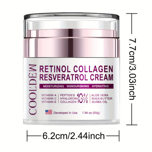 COOLDEW Retinol Collagen Resveratrol Cream With Peptides