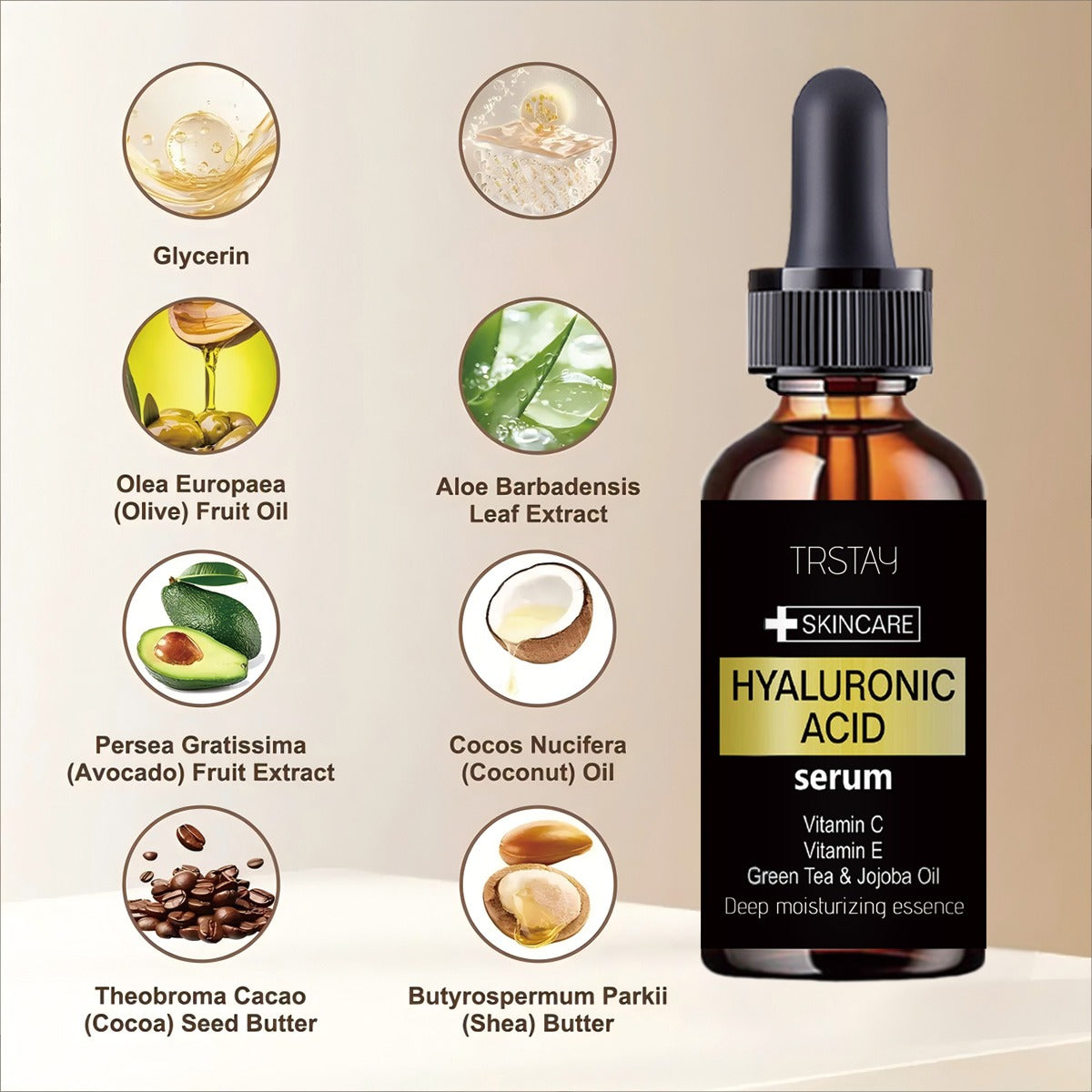 Hyaluronic Acid Serum Unscented Hydration for All Skin Types