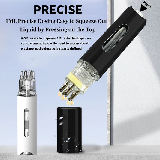 2-In-1 Scalp Massage Comb With Mini Bottle For Hair Growth