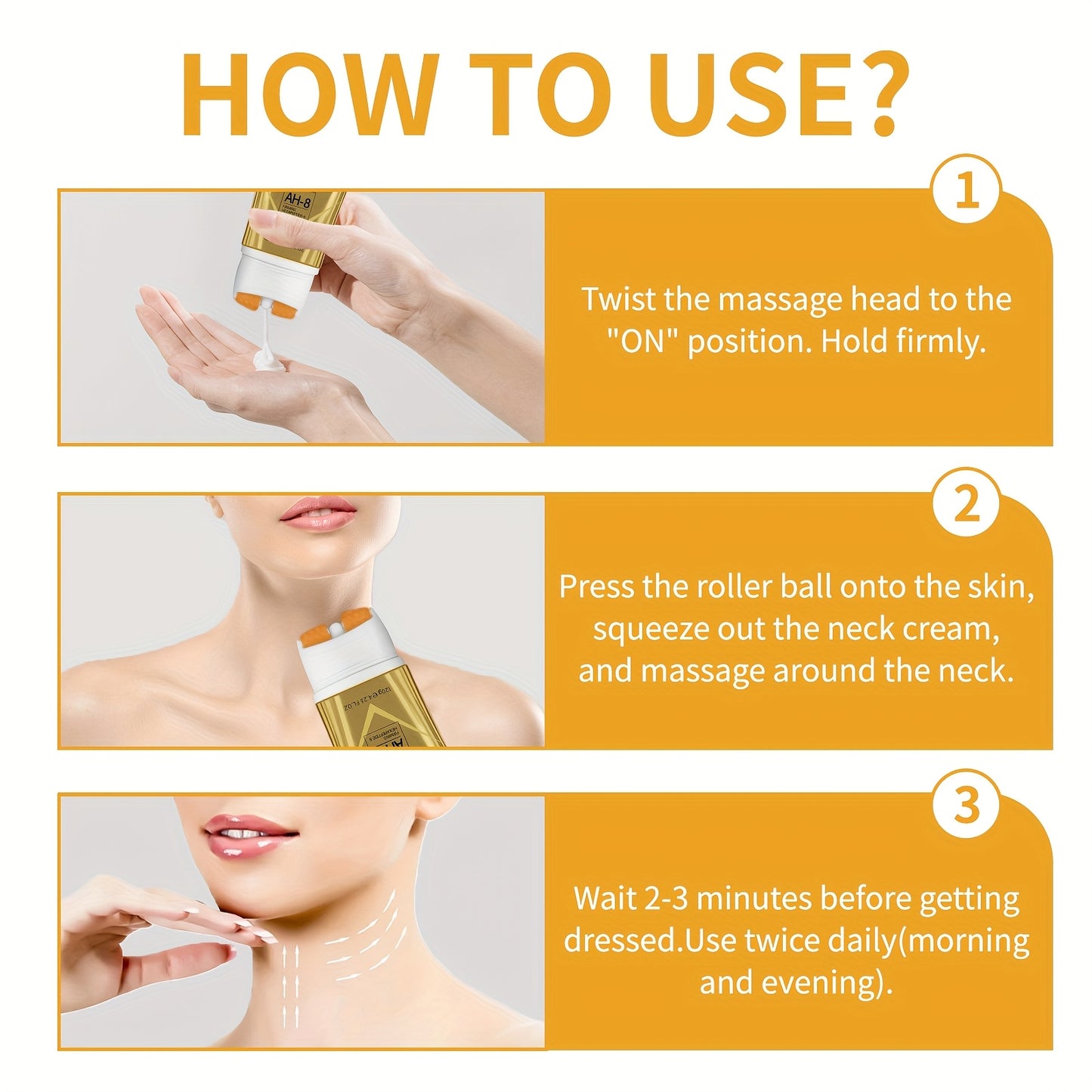 Neck Lifting Cream With Ceramide for Deep Moisturizing Firming