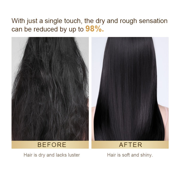 SILLKVA Argan Oil Hair Serum For Dry Damaged Hair Repair