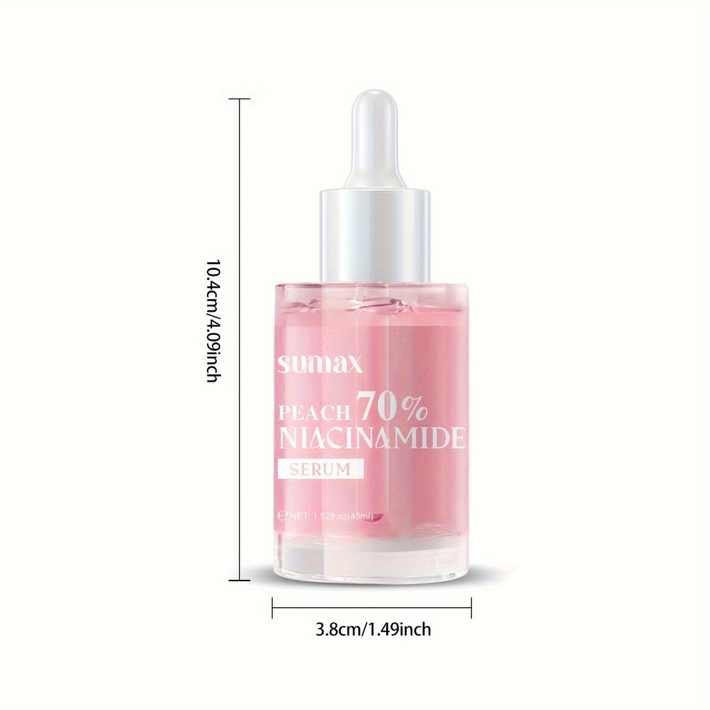 Sumax Peach Niacinamide Serum Brightening Hydrating Face