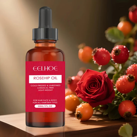 Cold Pressed Rosehip Oil With Jojoba For Face Hair Nails