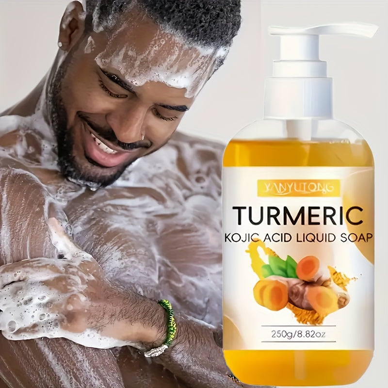 Turmeric Liquid Soap for Gentle Cleansing and Moisturizing Benefits