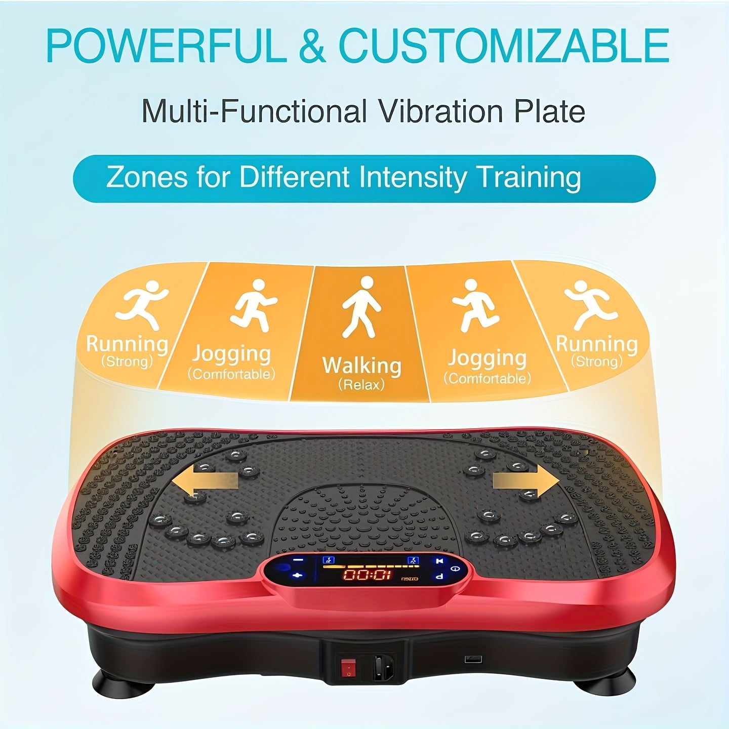 Vibration Plate Exercise Machine for Total Body Workout