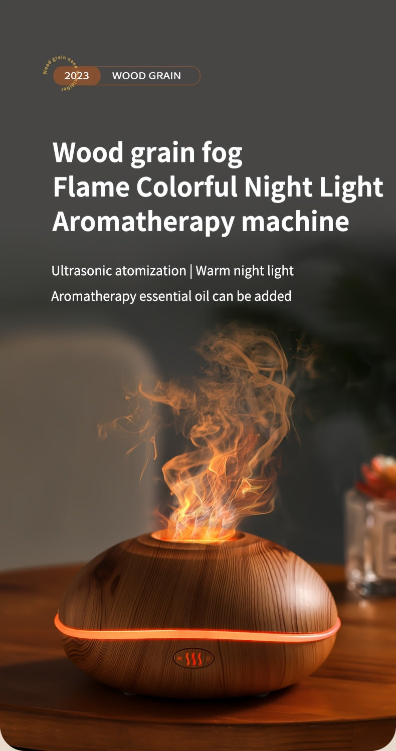 Aroma Humidifier with Colorful Lighting and Essential Oil Diffuser