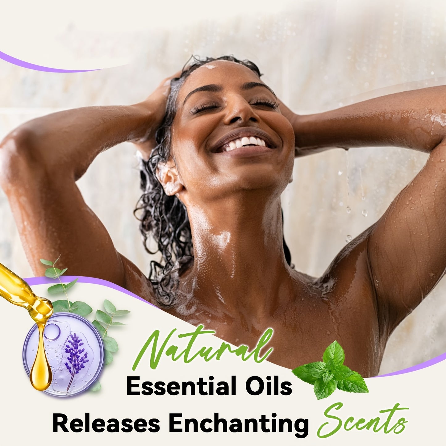 Essential Oil Shower Steamers for Relaxing Spa Experience