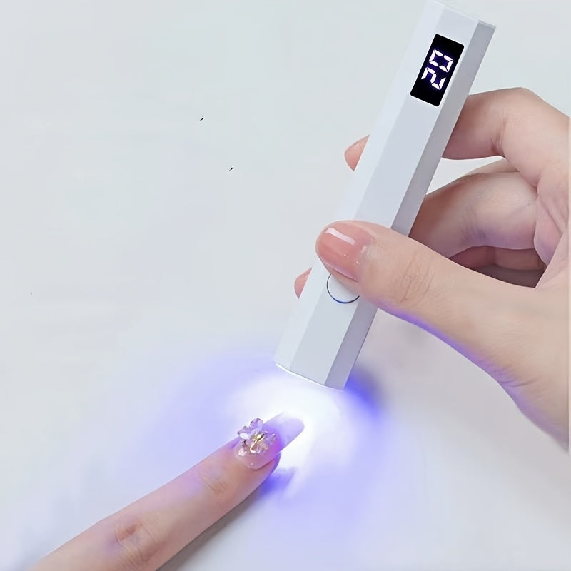 DIY Mini Handheld Nail Lamp for Portable Gel Curing