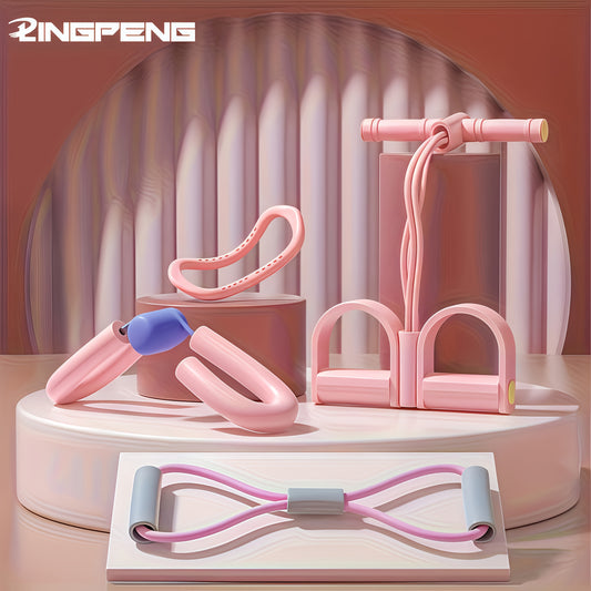 Ultimate Home Fitness Kit With Resistance Bands For Body