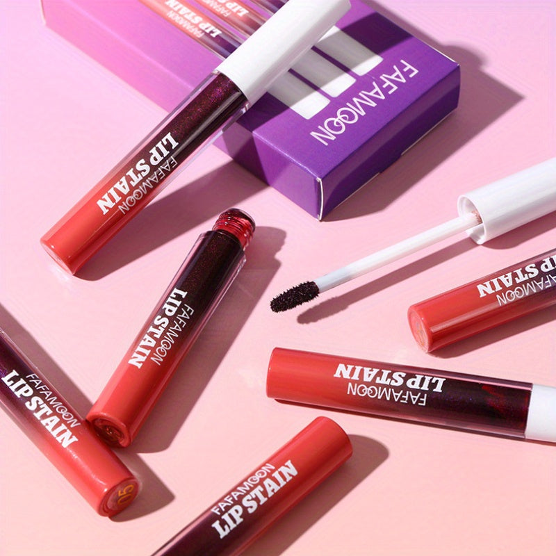 3/ 6pcs SET -Off Matte Lip Stain - Waterproof & Transfer-Proof, Long-Lasting Vegan Formula with High, Smudge-Resistant Lip Tint (6 Colors Set, Overseas Exclusive)