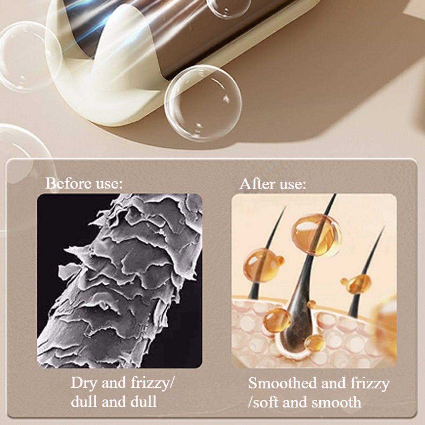 Deep U Shaped Curling Iron for Beautiful Curly Hairstyles