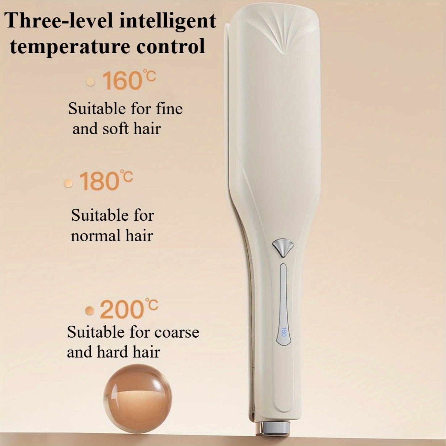 Deep U Shaped Curling Iron for Beautiful Curly Hairstyles