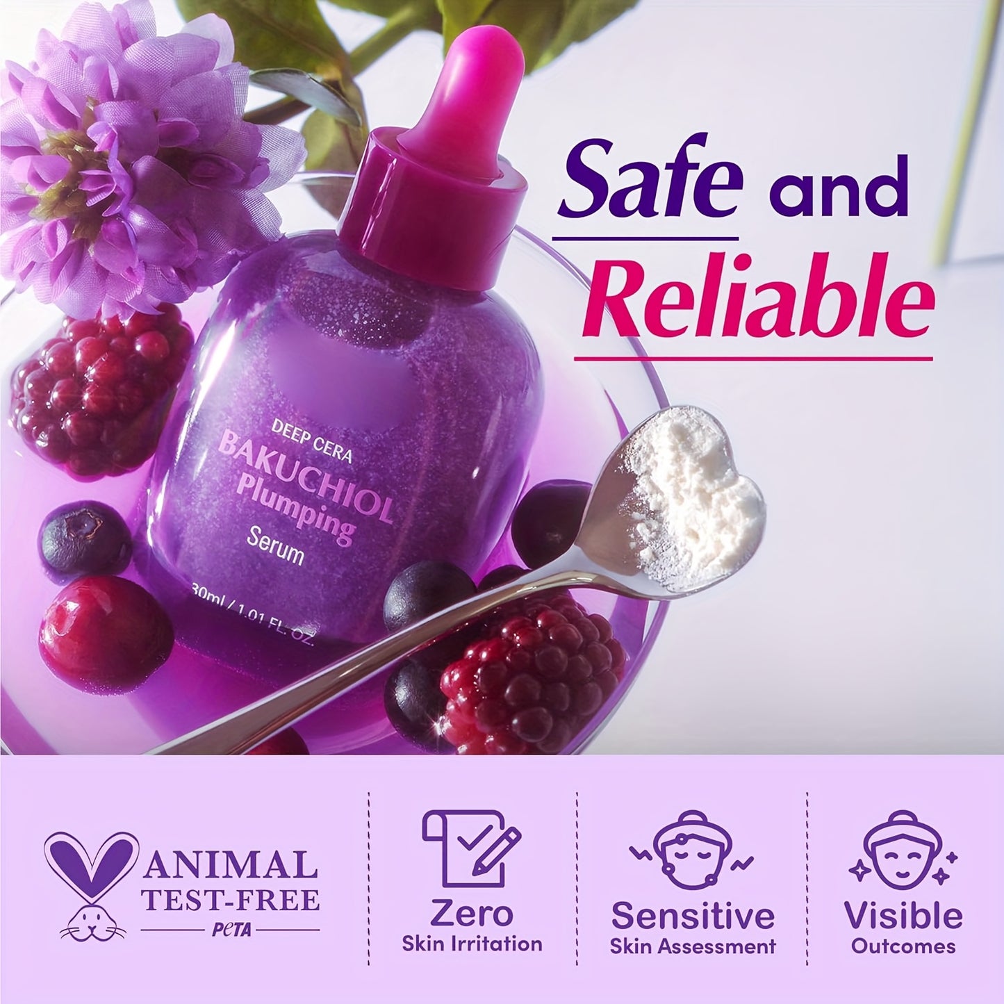 Bakuchiol Plumping Serum Intensive Moisturizing And Firming