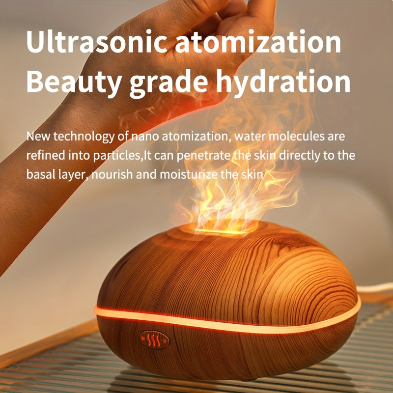 Aroma Humidifier with Colorful Lighting and Essential Oil Diffuser