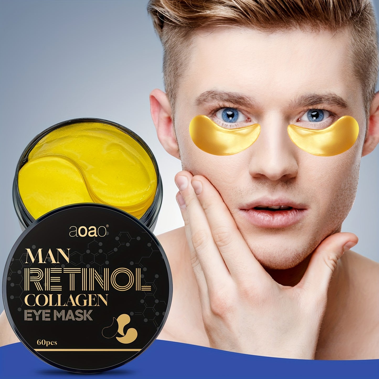 Collagen Hyaluronic Eye Mask With Retinol Anti Aging