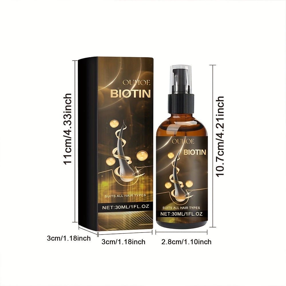 Biotin Hair Oil Duo for Deep Moisturizing and Nourishing Care