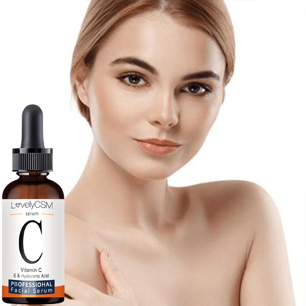 Vitamin C Hyaluronic Serum Brightening Hydration Radiance