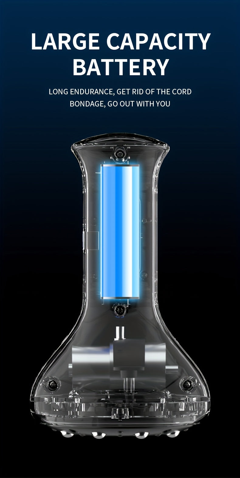 Rechargeable Electric Cuping Massager - USB Charging, 1200mAh Battery, Ergonomic Design, Ideal Gift for Women, Relaxation Aid | Ergonomic Massager | High Quality Graphics, Personal Massager