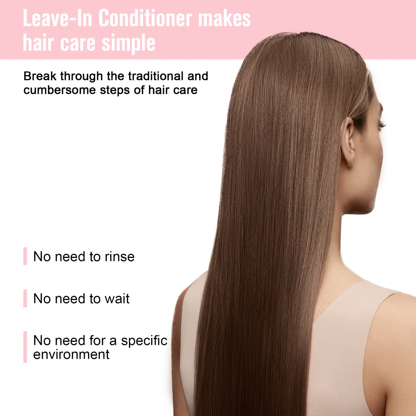 SILLKVA Biotin & Keratin Leave-In Spray - Anti-Frizz Treatment For Dry/Damaged/Curly Hair, Strengthens & Protects Against Breakage/Split Ends, Heat Protection, Detangler