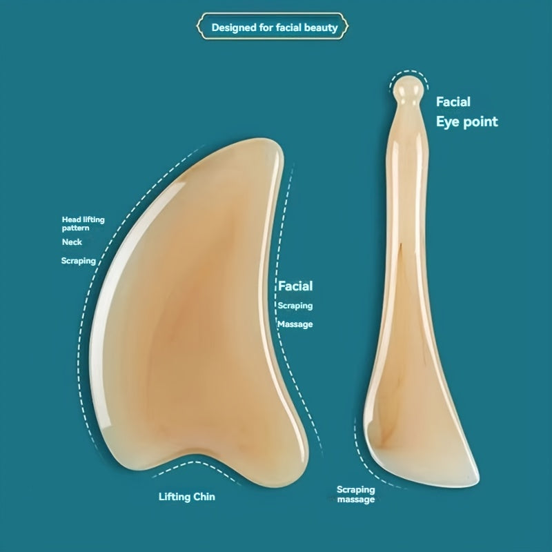 Artifact! Facial Massager, Special for Face Lifting and Toning, Beauty Massage Scraping Tool, Traditional Anti-Aging Scraper Tool Suitable for Silky and Beautiful Skin