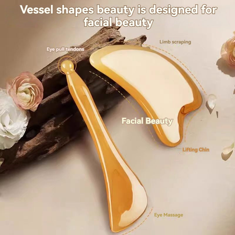 Artifact! Facial Massager, Special for Face Lifting and Toning, Beauty Massage Scraping Tool, Traditional Anti-Aging Scraper Tool Suitable for Silky and Beautiful Skin