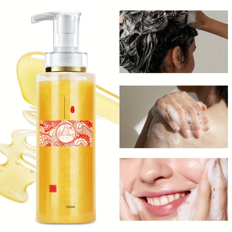 3-in-1 Facial & Body Soap, with Coconut Oil, Ginseng