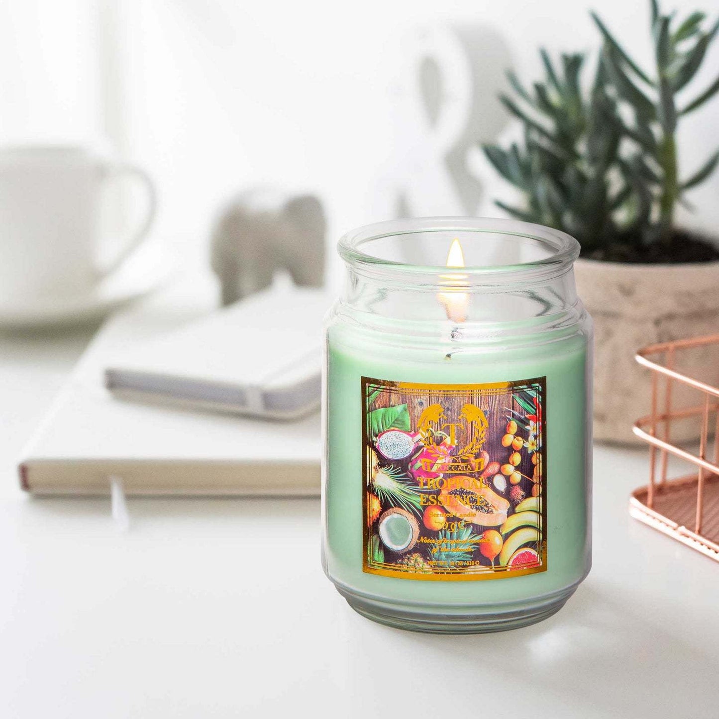 Scented Candles Set for Relaxation and Gift Giving