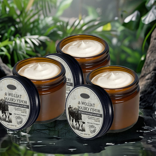 Beef Tallow Honey Moisturizer for Deep Hydration and Radiance