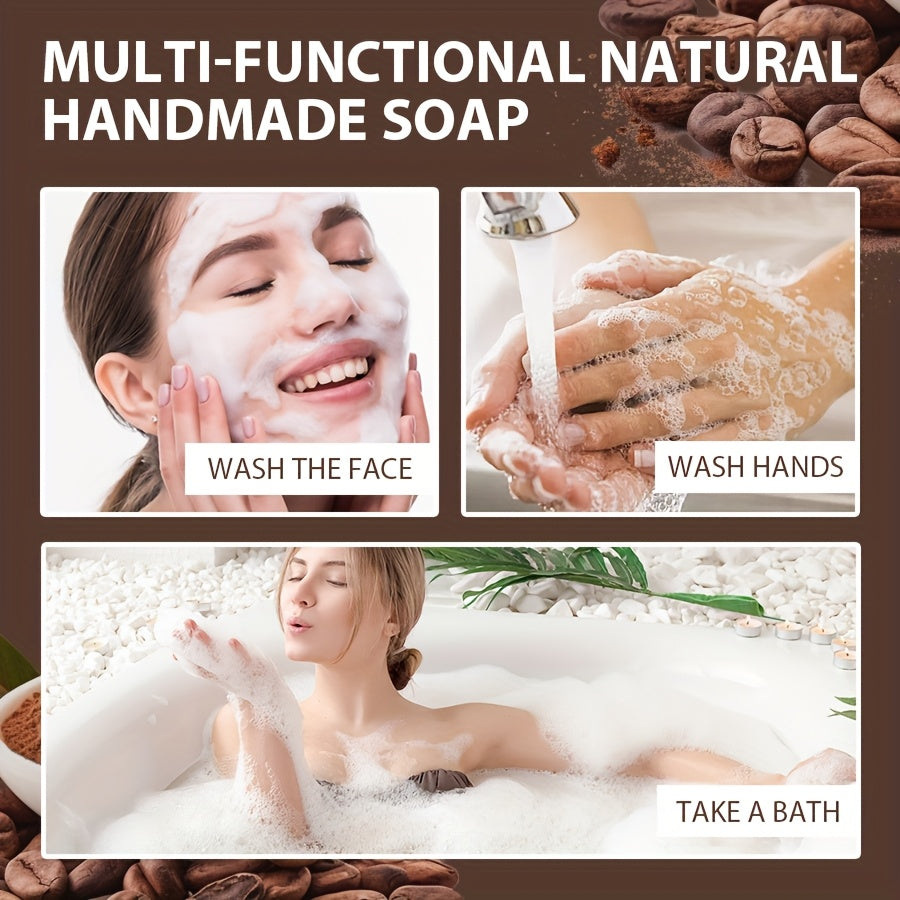 African Black Soap Bar for Cleansing and Moisturizing Skin