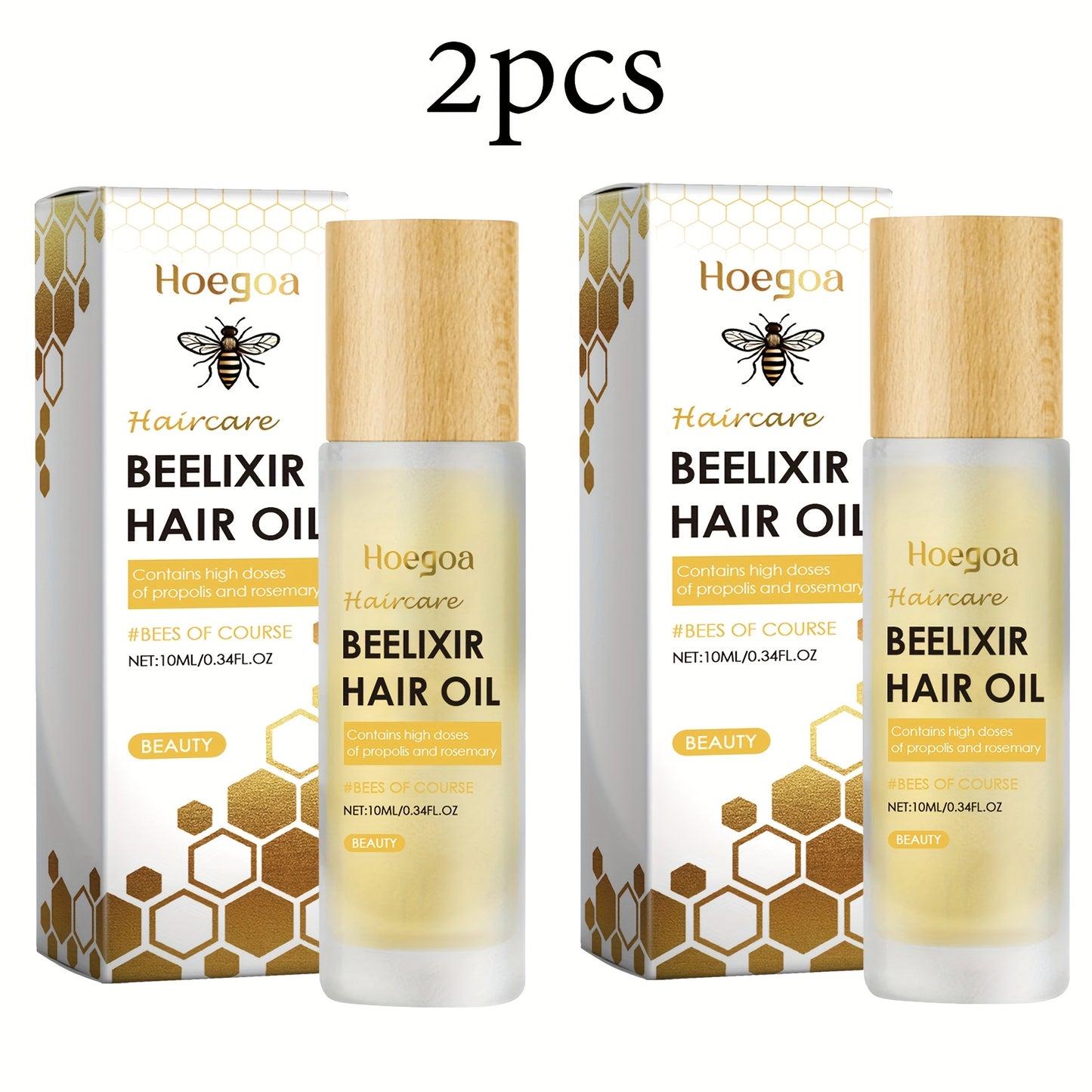 Honey Rosemary Hair Care Essential Oil for Softness and Moisture