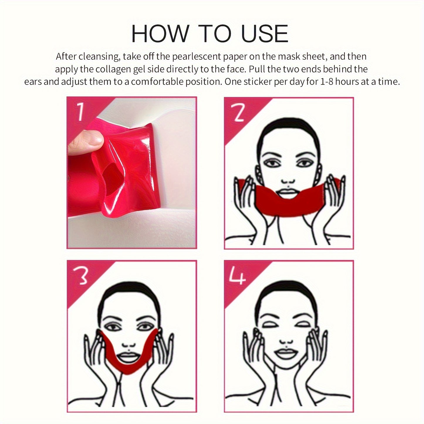 APPTI V Line Lifting Hydrogel Mask Firming Facial Care